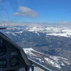Flugwegposition um 11:01:04: Aufgenommen in der Nähe von Gemeinde Arriach, 9543, Österreich in 2817 Meter